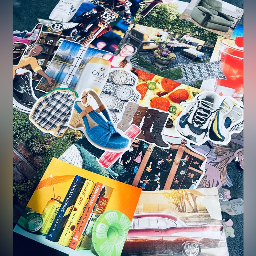 Magazine And Book Clippings Cutouts Scrapbooking Journal Mix Media 300+ Images